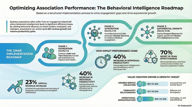 Behavioral Intelligence Roadmap for Business Association Performance Optimization