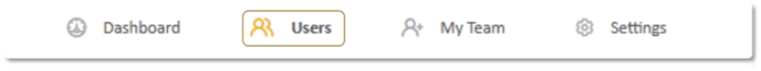 Comparing Two People - User Tab