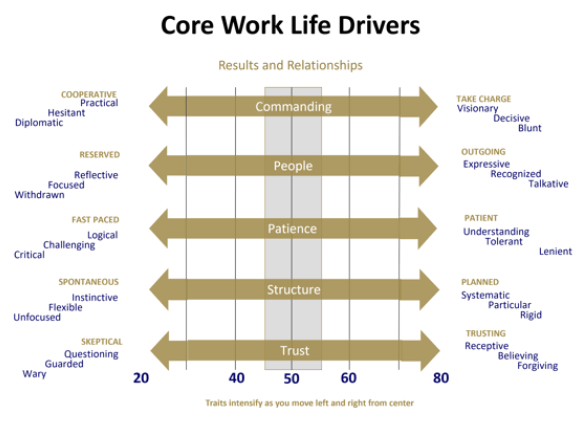 Factor and Sub-Factor_Core Work Life Drivers