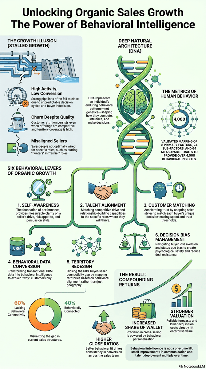 The Behavioral Architecture of Organic Sales Growth